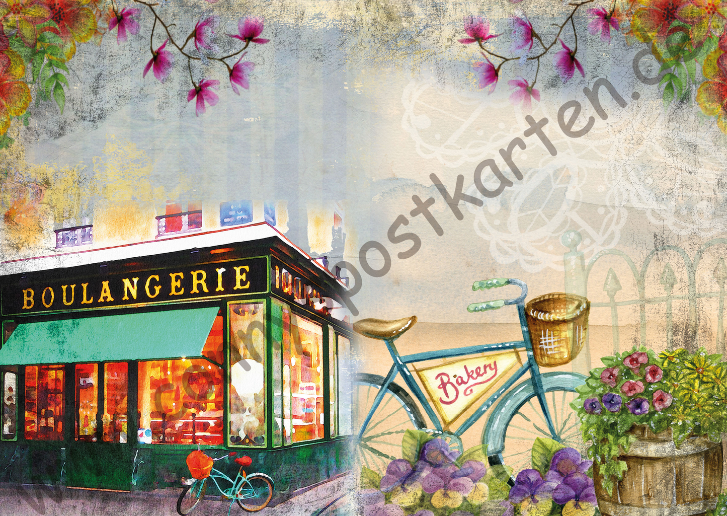 Verschiedenes - Bonjour Paris -  Boulangerie