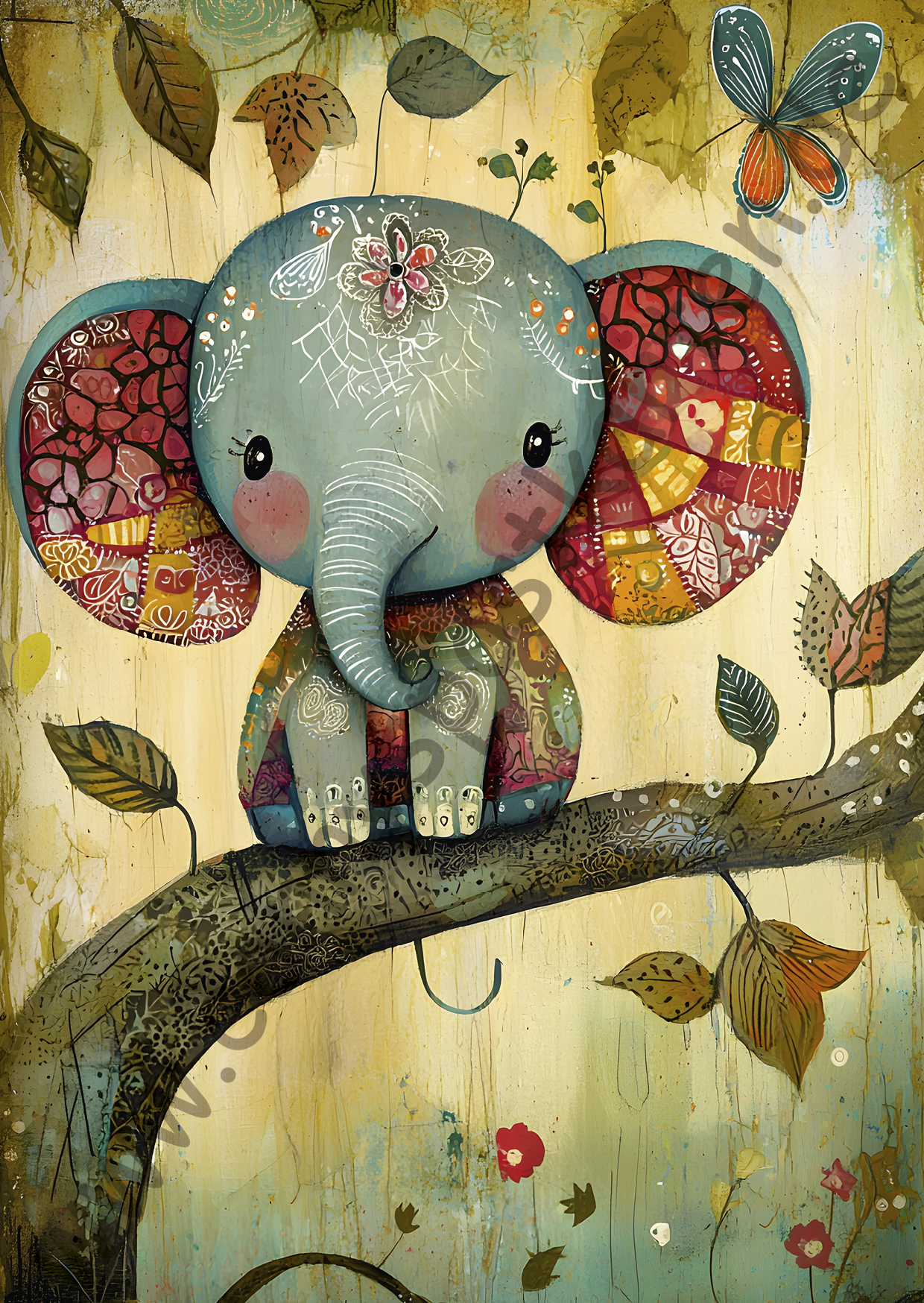Tiere - Portrait - Elefant