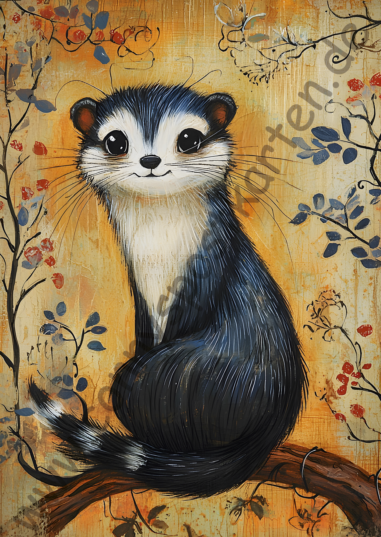 Tiere - Portrait - Frettchen
