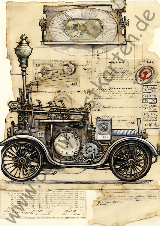 Verschiedenes - Steampunk - Auto