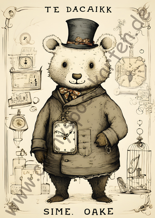 Verschiedenes - Steampunk - Bär