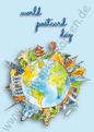 Verschiedenes - World Postcard Day - Erde