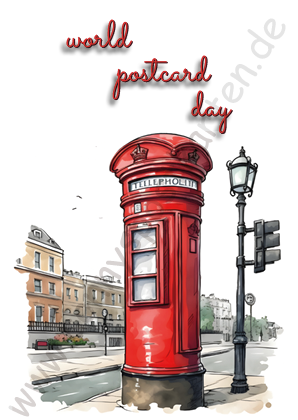 Verschiedenes - World Postcard Day - Telefonzelle
