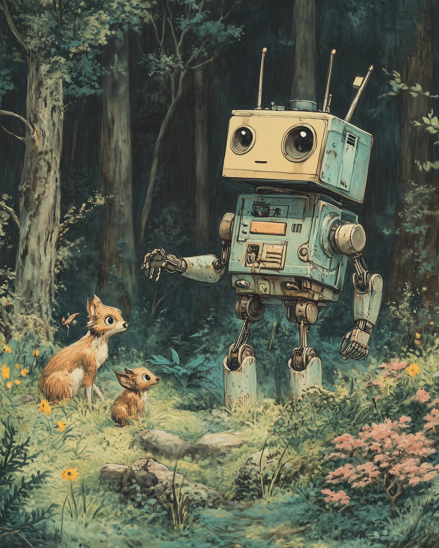 Set - wilde Roboter