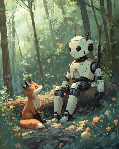 Set - wilde Roboter