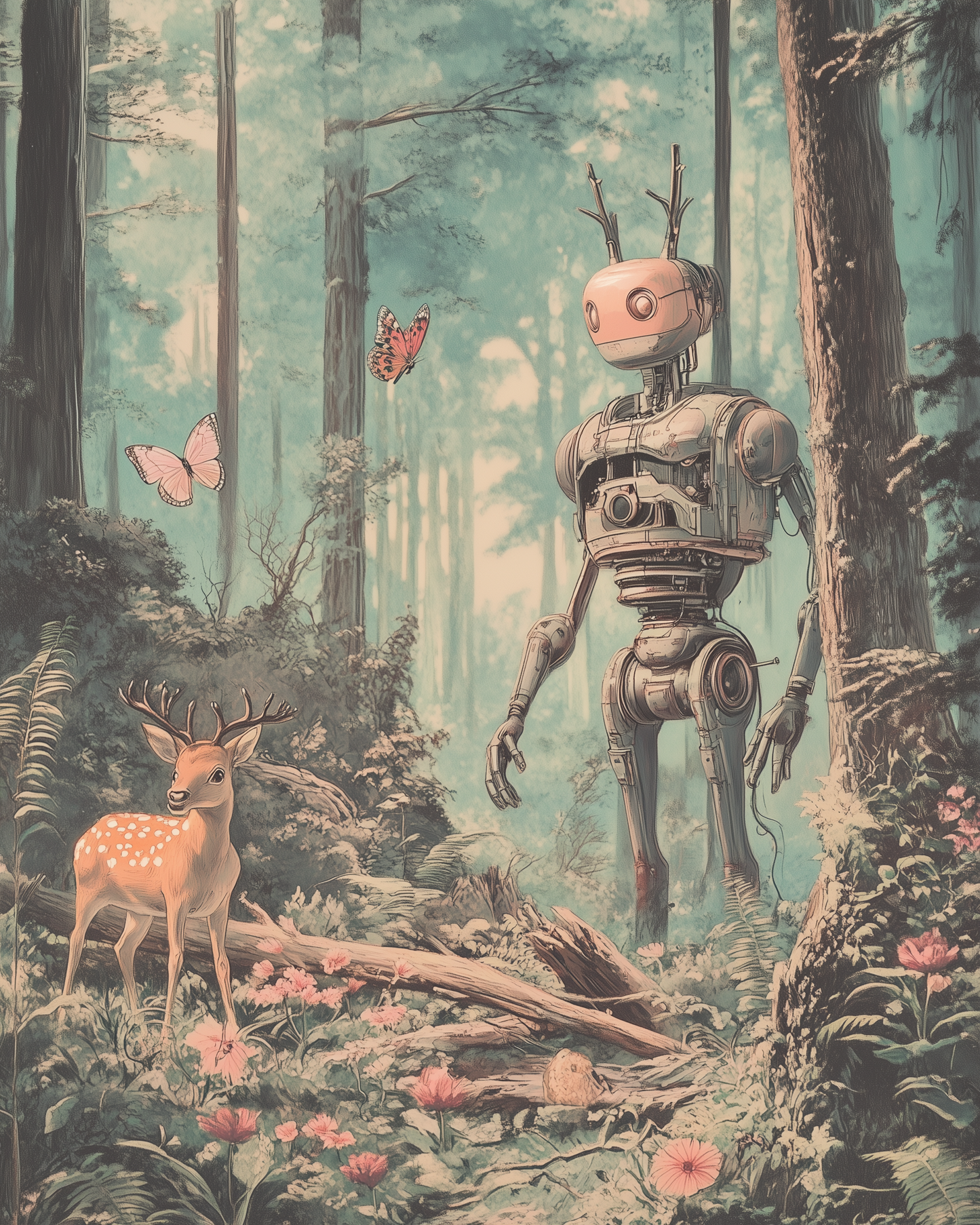Set - wilde Roboter