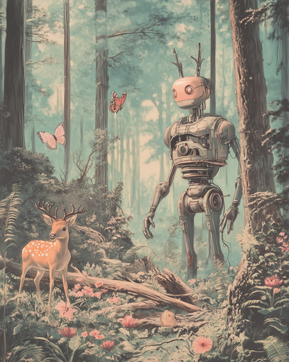 Set - wilde Roboter