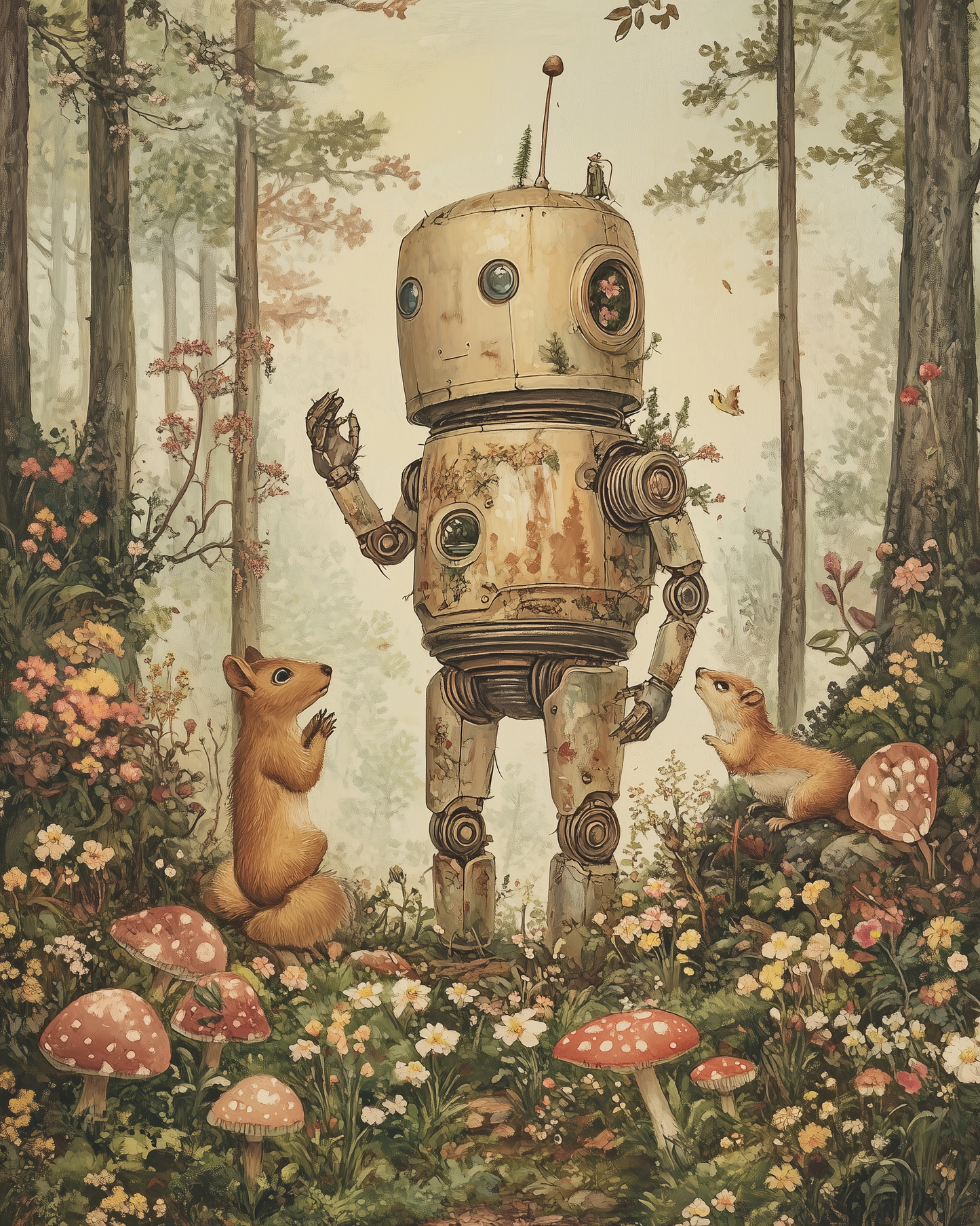 Set - wilde Roboter