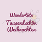 Wundertüte - Tausendschön Weihnachten - 10 Karten