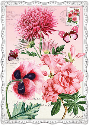 Barbara Behr - Blumen und Schmetterlinge No. 08