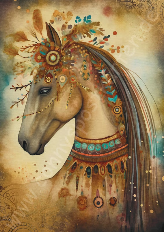 Tiere - Boho Tiere - Pferd