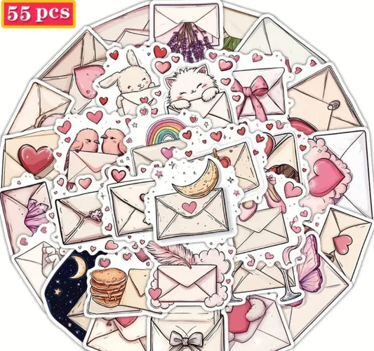 Aufkleber Briefumschläge