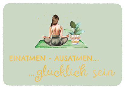 Edition Gollong - Einatmen, Ausatmen... glücklich sein (Yoga)
