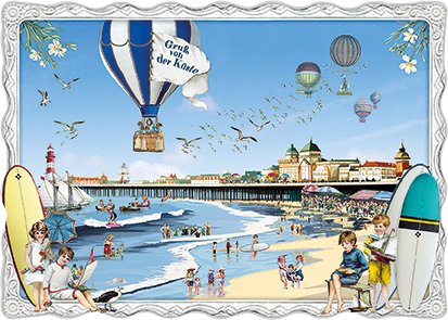 Barbara Behr - Gruß von der Küste (Am Meer) No. 54