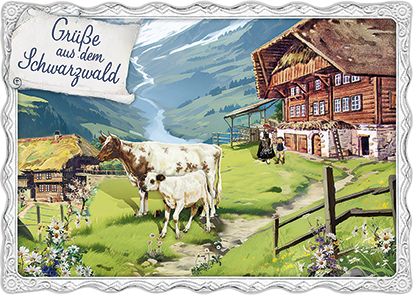 Barbara Behr - Grüße aus dem Schwarzwald (Kühe) No. 61