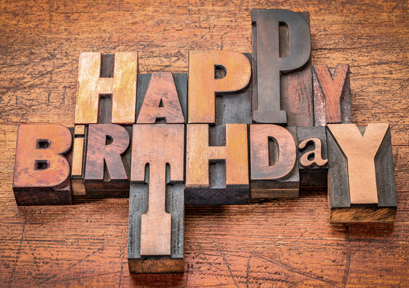 Hartung Verlag - Medley - Happy Birthday (Holzbuchstaben)