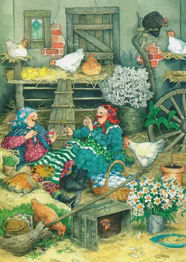 Inge Löök 41 - Frauen bei den Hühnern