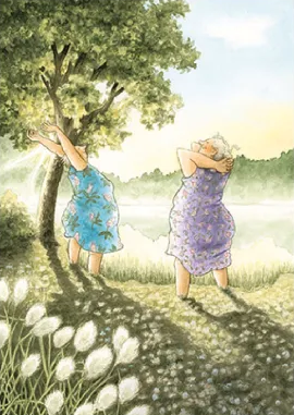 Inge Löök 63 - Frauen begrüßen die Sonne