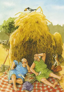 Inge Löök 76 - Frauen bei der Ernte