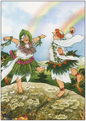 Inge Löök 81 - Frauen tanzen unter Regenbogen