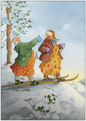 Inge Löök 88 - Frauen beim Skifahren