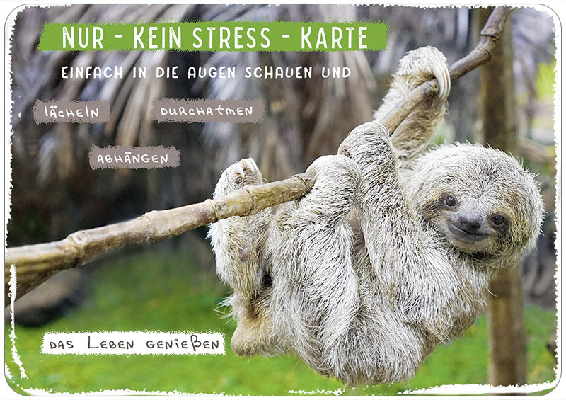 Hartung Verlag - InTouch - Nur-Kein Stress-Karte