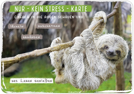 Hartung Verlag - InTouch - Nur-Kein Stress-Karte