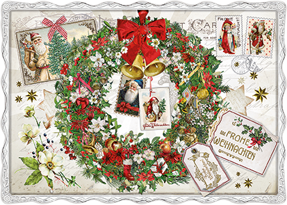 Barbara Behr -  Frohe Weihnachten (Kranz) No. 27