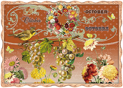 Barbara Behr - Oktober, October, Octobre No. 40