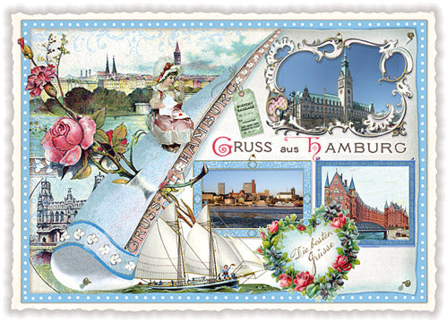 PK 09 - Städte-Postkarte, Hamburg