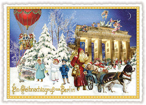 PK 54 - Städte-Postkarte, Weihnachten Berlin
