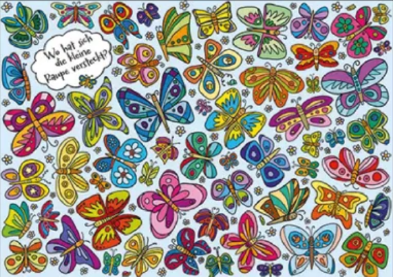 Charis Bartsch - Wo hat sich die kleine Raupe versteckt?