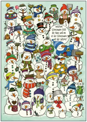 Charis Bartsch - Welchem Schneemann fehlt die Nase