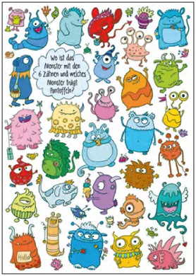 Charis Bartsch - Wo ist das Monster mit den 6 Zähnen?