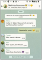WhatsApp Chat Weihnachtsessen